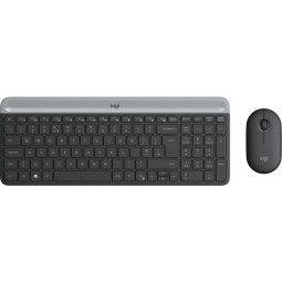 Langaton näppäimistö ja hiiri Logitech MK470 Musta