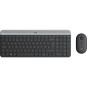 Langaton näppäimistö ja hiiri Logitech MK470 Musta