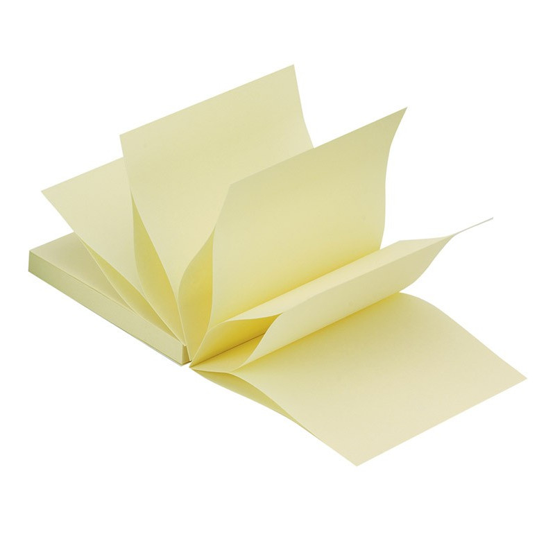 Viestilappu 76x76mm Keltainen Pop-Up /12 nidettä