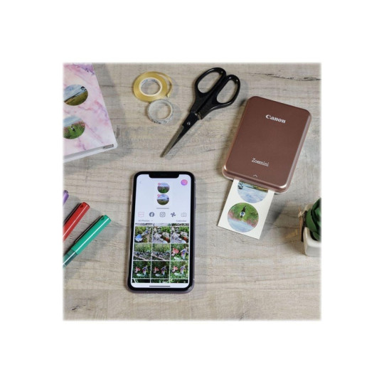 Canon Mini Print Pyöreä Valokuvatarra /20 arkkia