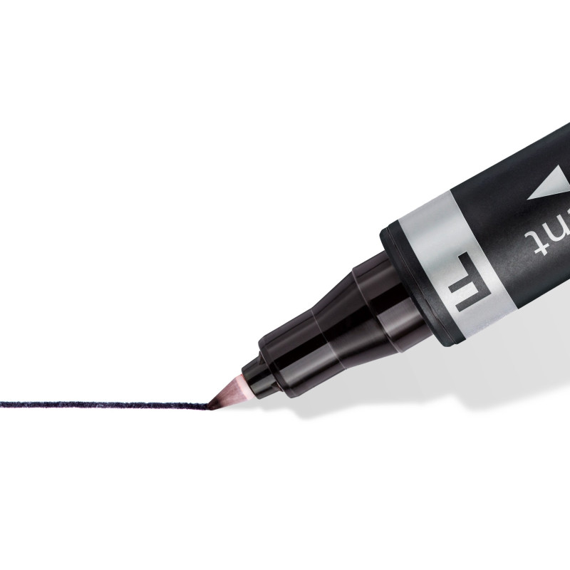 Merkintäkynä Lumocolor Duo Musta Permanent by Staedtler
