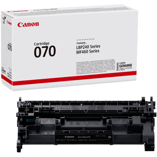 Canon 070 Musta 3K Laserkasetti