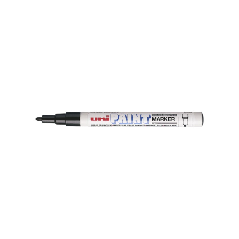 UNI PX-21 Musta Fine Paint Marker 0,8-1,2mm