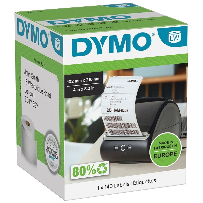 Dymo LW 102x210mm Lähetystarra DHL /140