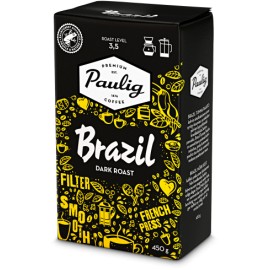 Kahvipapu Brazil Dark Roast 500g - makean paahtoinen kahvisekoitus