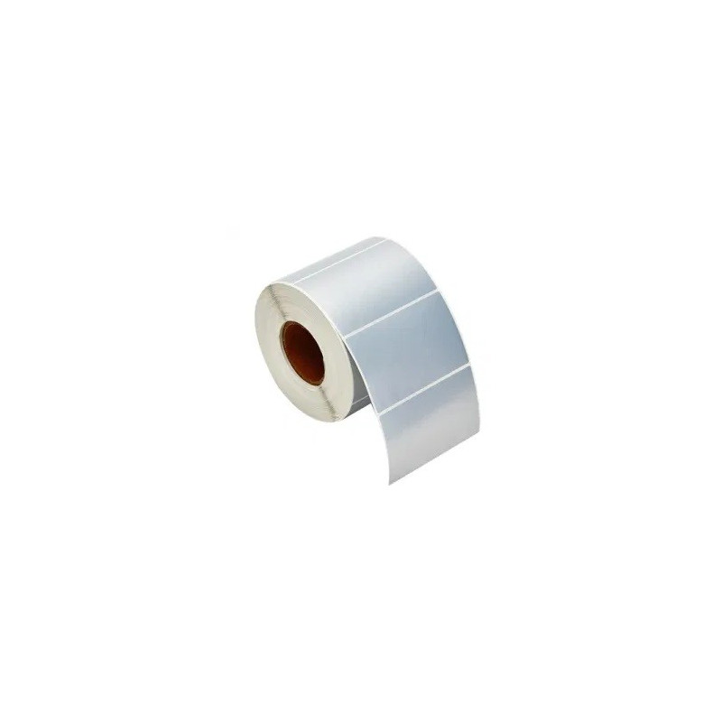 Kilpitarra 78x50mm Polyester Silver /500kpl (rla)