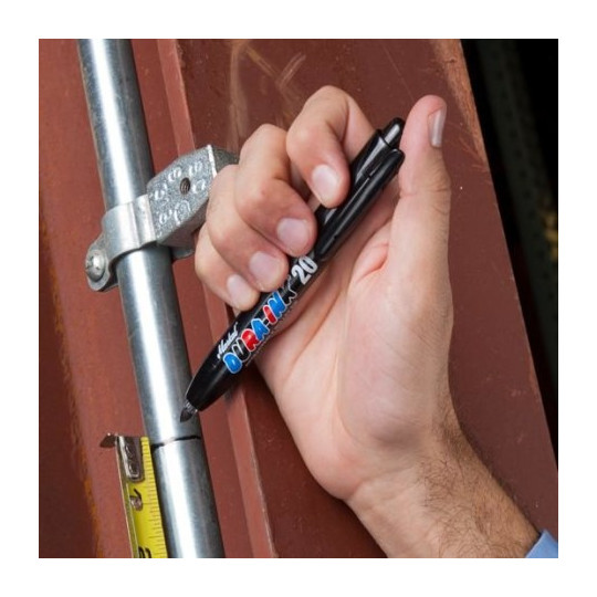 Huopakynä Markal Dura-Ink Retractable 20 Musta