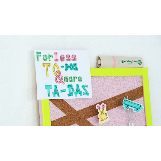 Korostuskynä Edding 24 EcoLine, ekologinen korostuskynä