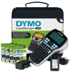 Dymo LabelManager 420P ValuePack - tarratulostin, akkupaketti, tarrakasetit ja kantolaukku