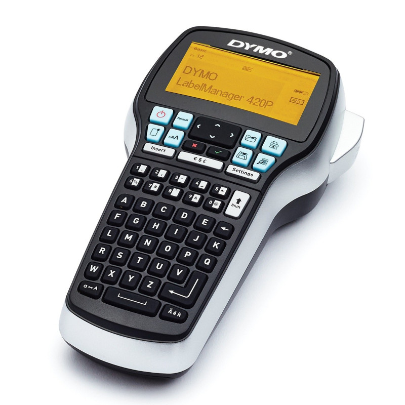 Dymo LabelManager 420P ValuePack - tarratulostin, akkupaketti, tarrakasetit ja kantolaukku