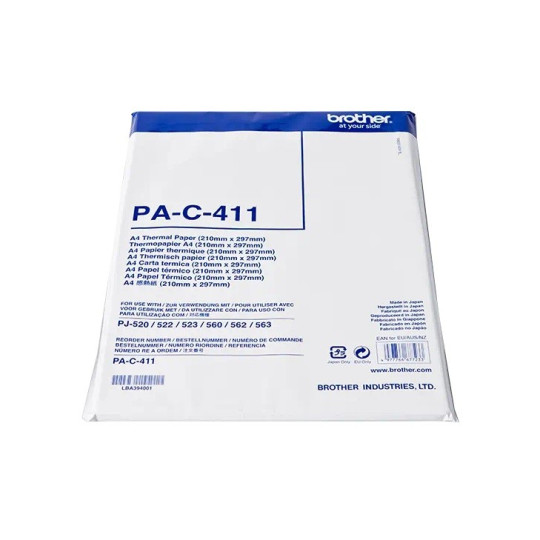 Brother PA-C-411 Lämpöpaperi A4 /100 arkkia