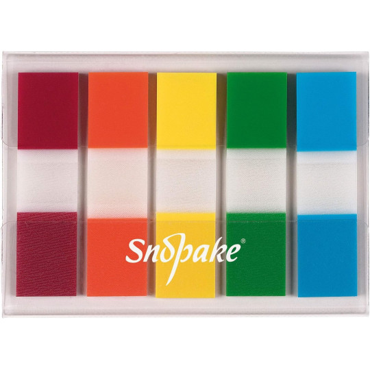 Snopake Index Tab 45x12mm /100kpl *EOL*