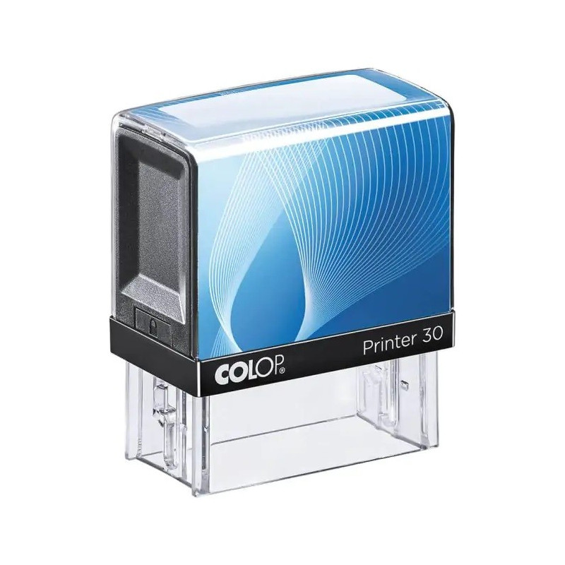 Leimasin Colop 30, omalla tekstilaatalla - suosituin leimasin