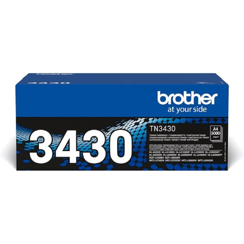 Brother TN-3430 Musta 3K Laserkasetti