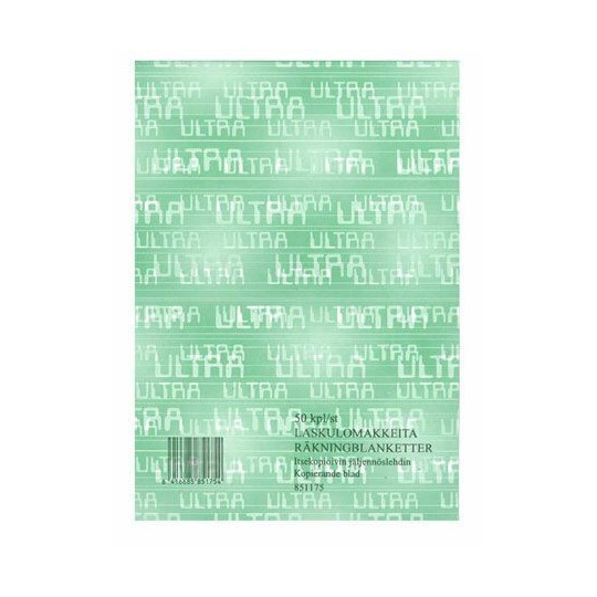 Laskulomake A5 Ultra
