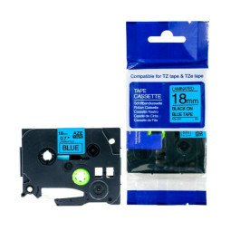 Tarranauha AZE-541 18mmx8m musta/sininen