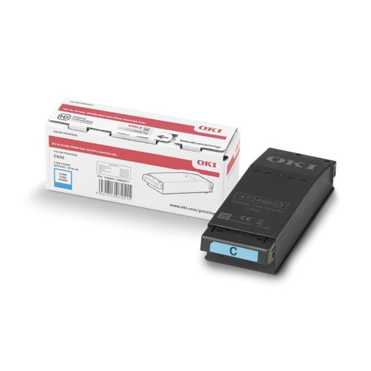 OKI C5800/C5800/C5550 Cyan Värikasetti 5K