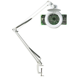 Suurennuslasivalaisin Unilux Zoom LED, tarkkuutta vaativaan työhön