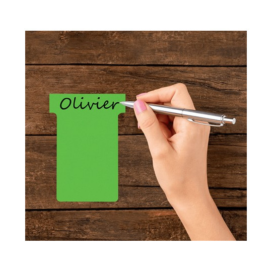 T-kortti 2 Vihreä Nobo T-Card /100kpl - yksinkertainen suunnittelujärjestelmä