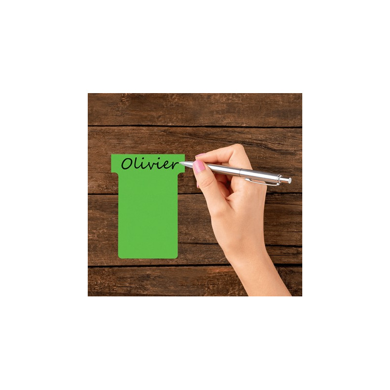 T-kortti 2 Vihreä Nobo T-Card /100kpl - yksinkertainen suunnittelujärjestelmä