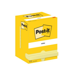 Post-It 657 76x105mm Keltainen /12 nidettä