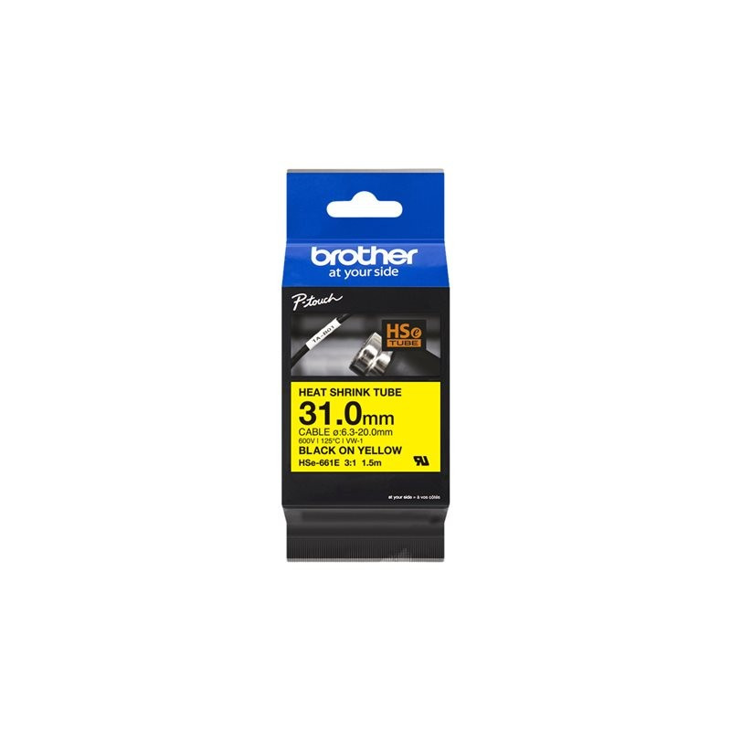 Brother Lämpökutistesukka 31mm/1,5m Heat Shrink Tube