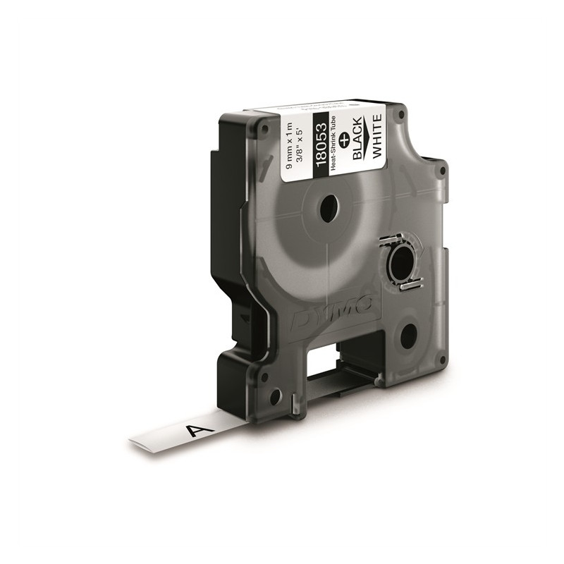 Dymo RP 9mm Valkoinen Lämpökutistesukka