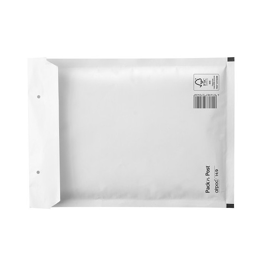 Kuplapussi 14 200x275 AirPac Valkoinen /10kpl