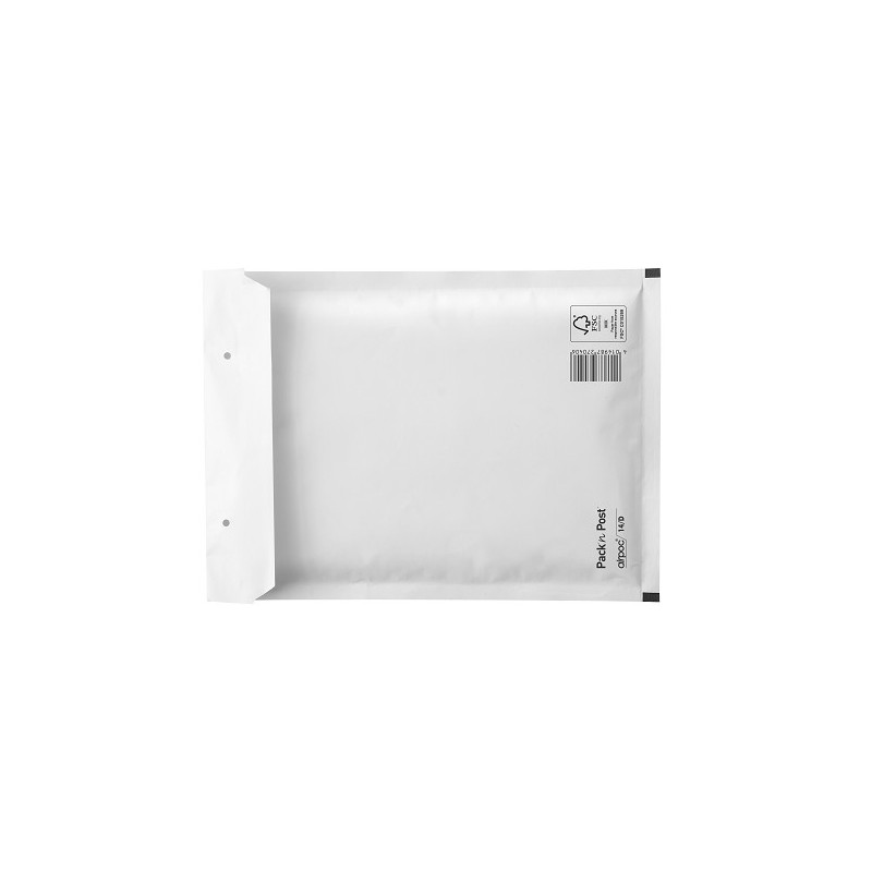 Kuplapussi 14 200x275 AirPac Valkoinen /10kpl