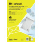 Kuplapussi 16 240x350 AirPac Valkoinen /10kpl