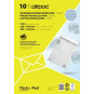 Kuplapussi 320x455 AirPac 9/19 Valkoinen /10kpl