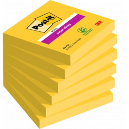 Viestilappu Post-It SS Ultrakeltainen 76x76mm /6x90kpl