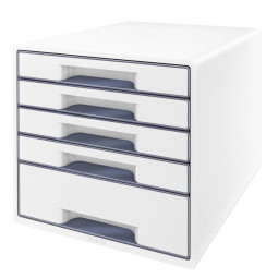 Laatikosto 5-osainen Leitz Cube Harmaa