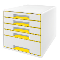 Laatikosto 5-osainen Leitz Cube Keltainen