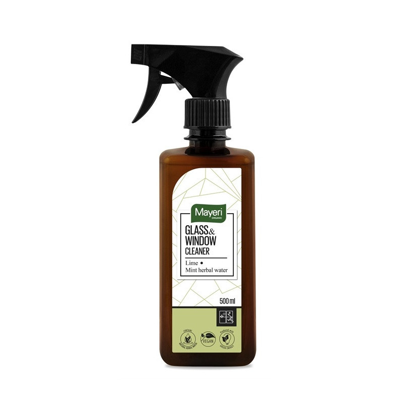 Ikkunanpesuaine 500ml Mayer ORGANIC - ekologinen ja vegaaninen pesuaine