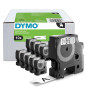 Tarrakasetti 12mm Musta/valkoinen Dymo 45013 /10kpl (säästöpakkaus)