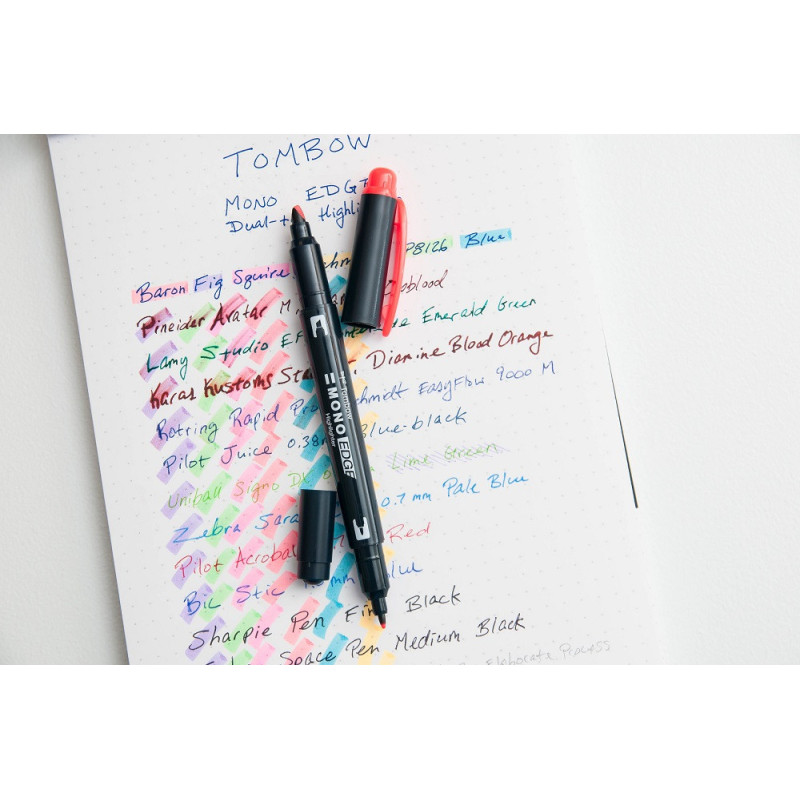 Korostuskynäsarja Tombow Mono Edge /6kpl