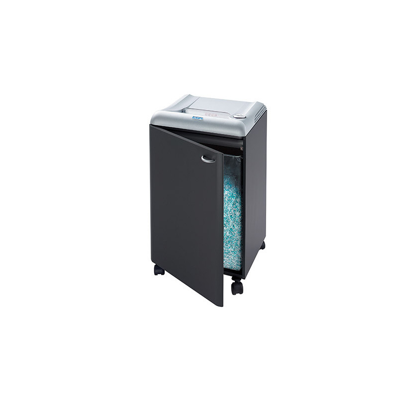 Silppuri P5 EBA 2127C 2x15mm, tehokas paperintuhoaja toimistokäyttöön