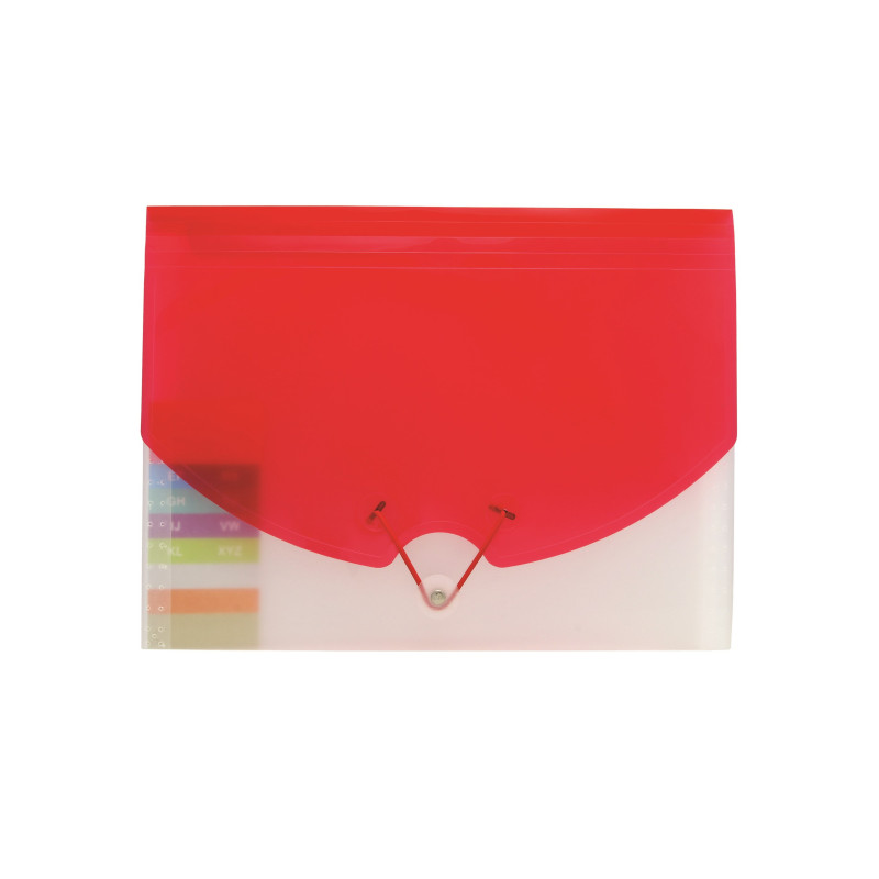 Kokouskansio/kodinkansio Bungers punainen