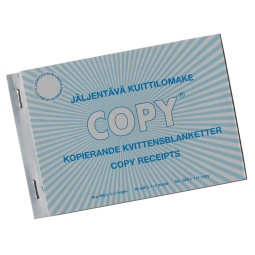 Kuittilomake A6L Plastipap 600 50+50