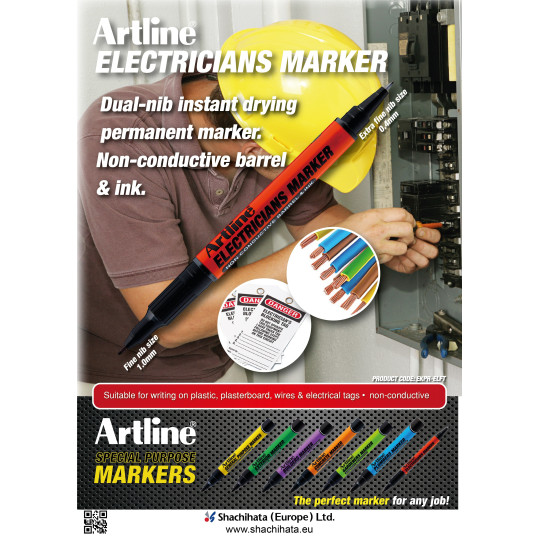 Artline Sähkömerkintäkynä Oranssi