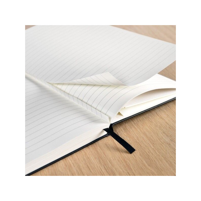 Muistikirja A5 Musta 192 sivua Classic Office - ylellinen notebook