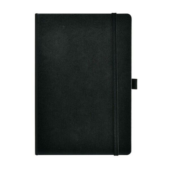 Muistikirja A5 Musta 192 sivua Classic Office - ylellinen notebook