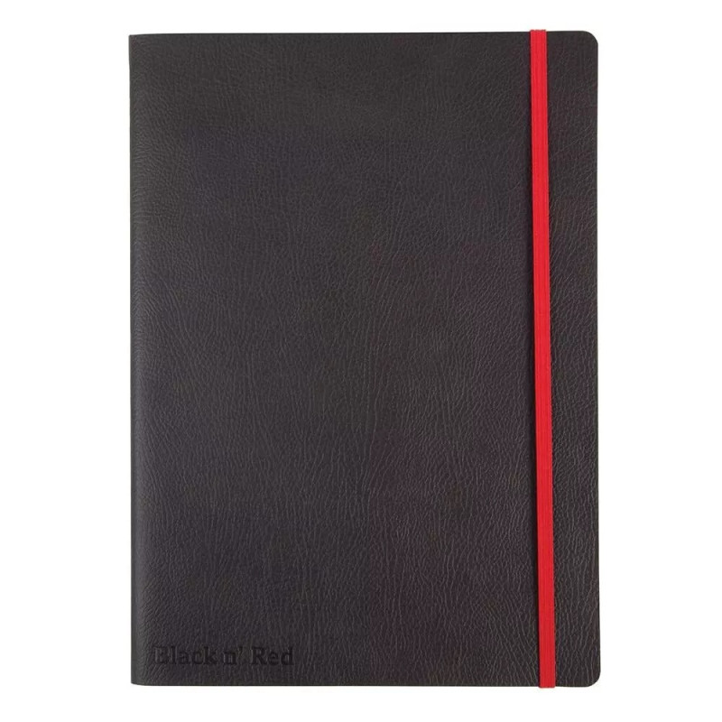 Muistikirja A5 Oxford Black n´Red