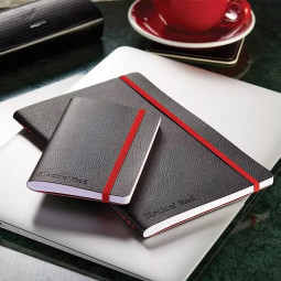 Muistikirja A6 Oxford Black n´Red