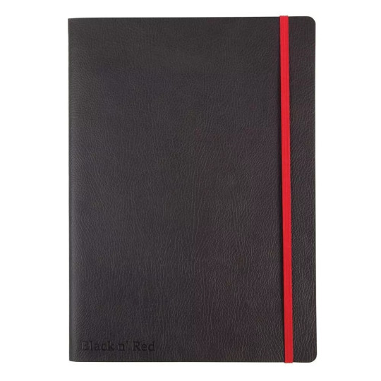 Muistikirja A6 Oxford Black n´Red