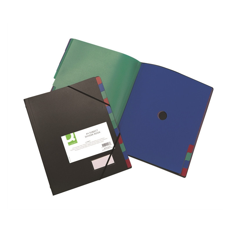 Esijärjestin 12-osainen A4 Q-Connect