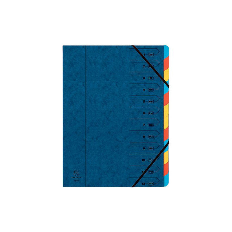 Esijärjestin 1-12 / A-Z Exacompta A4