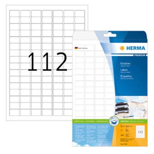 Herma 4695 112-jak. 25,4x16,9mm /25 arkkia