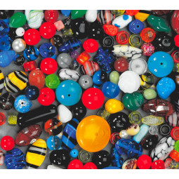 Helmilajitelma 1kg Lasi/kivi 3-30mm - askarteluun ja koristeluun